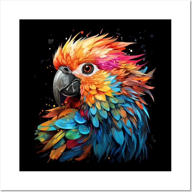 Parakeet Rainbow Wall Art by JH Mart